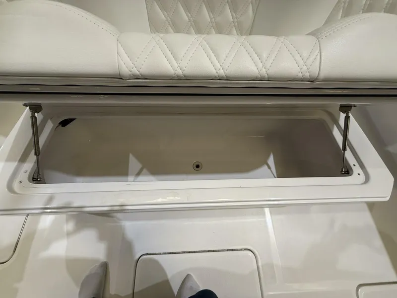 Slide: The Image of 2022 Invincible 39 Open Fisherman Leaning Post Cooler w/ Chiller Plate - 4950559