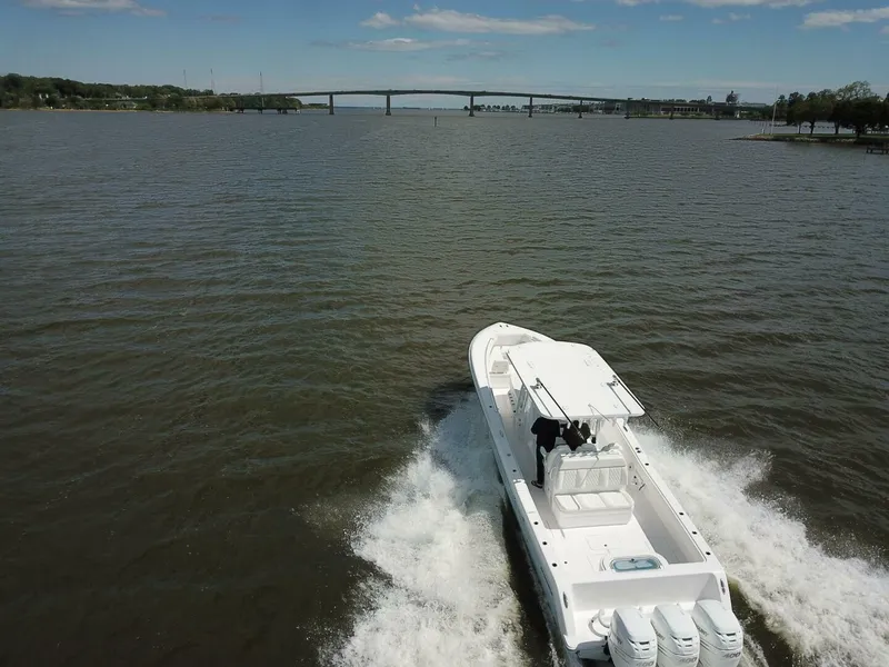 Slide: The Image of 2022 Invincible 39 Open Fisherman Running Overhead - 4950447