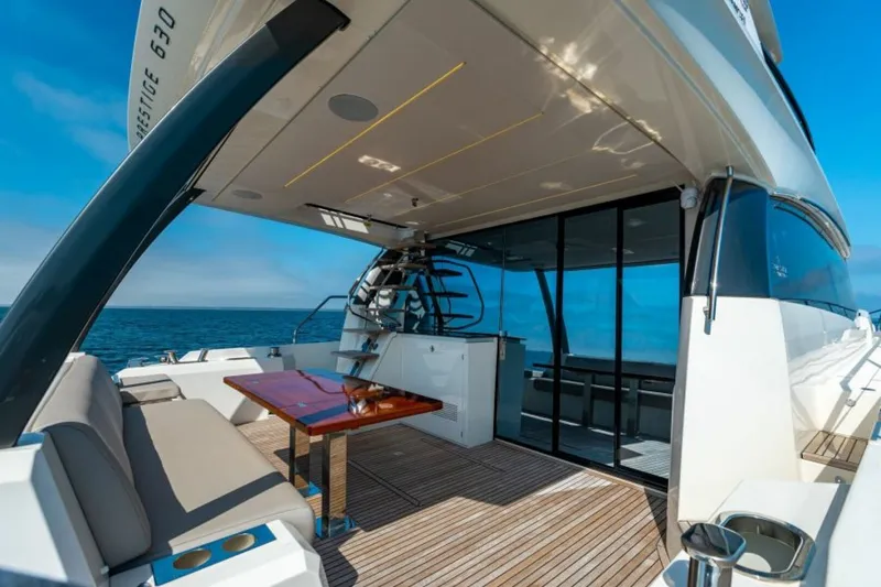 Slide: The Image of 2020 Prestige 630 FB  Aft Deck - 4951806