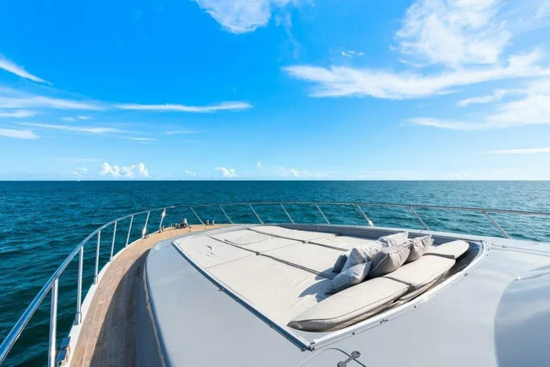 Slide: The Image of Mangusta 80 Payback - Bow 2007 80 Mangusta Motor Yacht Payback - 4955234