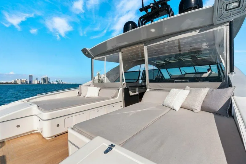 Slide: The Image of Mangusta 80 Payback - Aft Deck 2007 80 Mangusta Motor Yacht Payback - 4955268