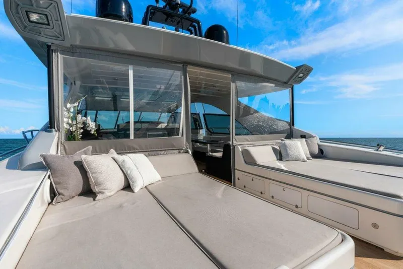 Slide: The Image of Mangusta 80 Payback - Aft Deck 2007 80 Mangusta Motor Yacht Payback - 4955270