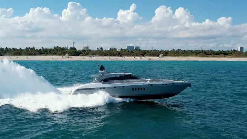 Slide: The Image of Mangusta 80 Payback - Running Profile 2007 80 Mangusta Motor Yacht Payback - 4955220