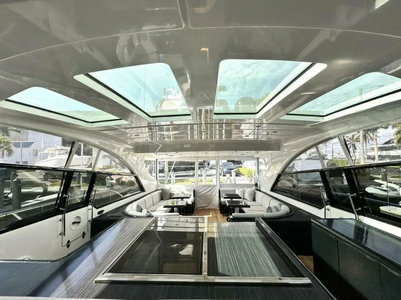 Slide: The Image of Mangusta 80 Payback - Deck Seating 2007 80 Mangusta Motor Yacht Payback - 4955426