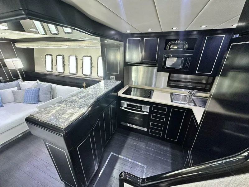 Slide: The Image of Mangusta 80 Payback - Galley 2007 80 Mangusta Motor Yacht Payback - 4955438