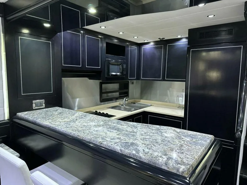 Slide: The Image of Mangusta 80 Payback - Galley 2007 80 Mangusta Motor Yacht Payback - 4955440