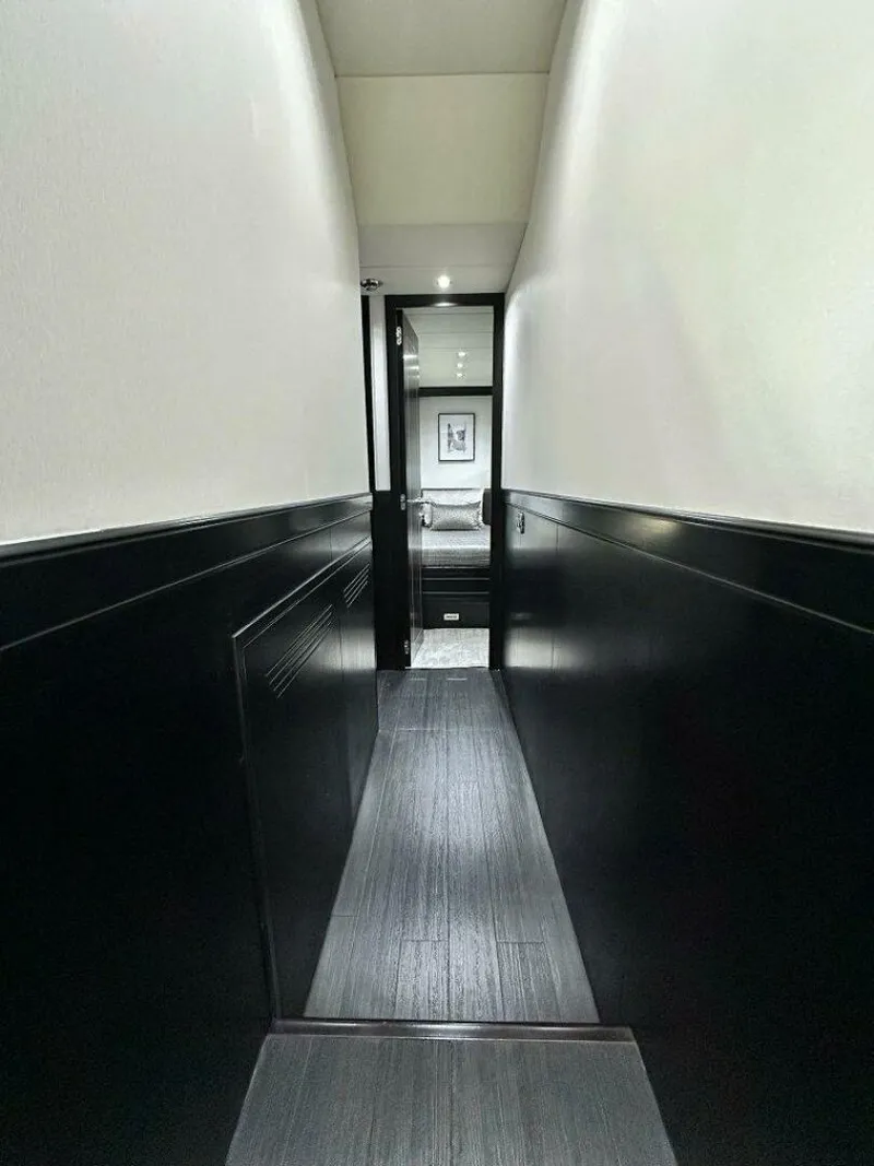 Slide: The Image of Mangusta 80 Payback - Companionway 2007 80 Mangusta Motor Yacht Payback - 4955444