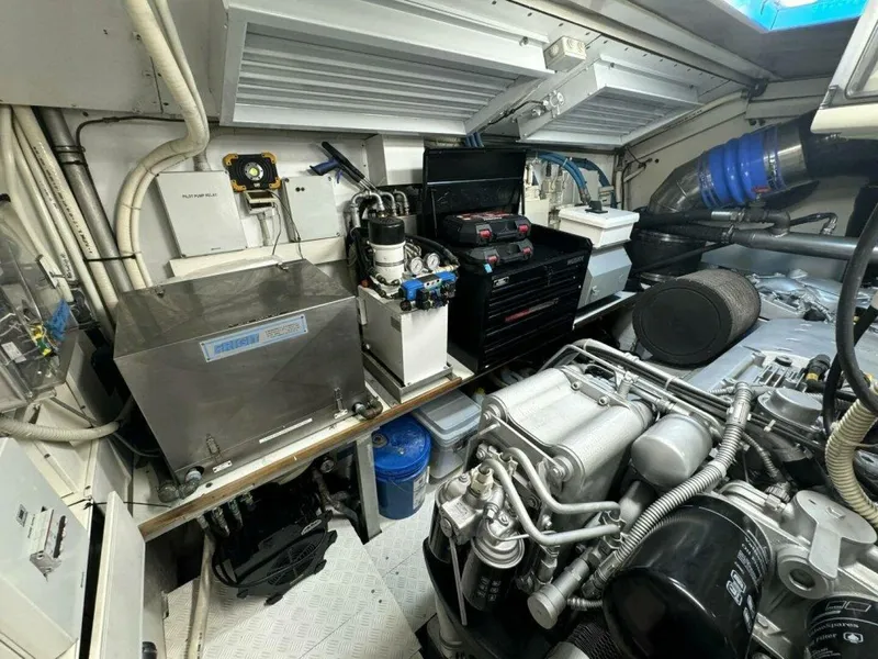 Slide: The Image of Mangusta 80 Payback - Engine Room 2007 80 Mangusta Motor Yacht Payback - 4955808