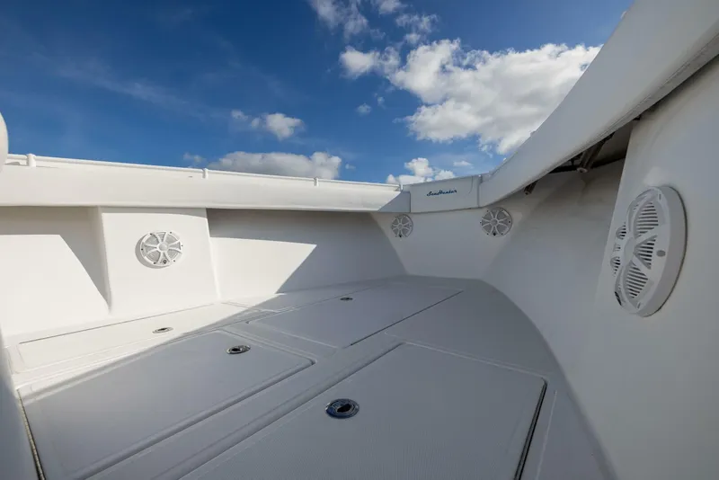 Slide: The Image of SeaHunter 33 Bloodline - Exterior Bow 2018 SeaHunter 33 Center Console Bloodline - 4955834