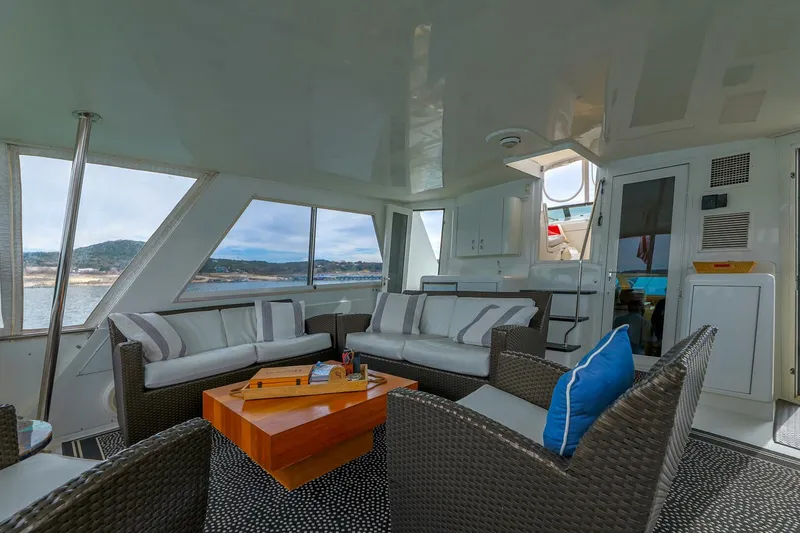Slide: The Image of 1998 Hatteras 52 Sport Deck Querencia - 4961266