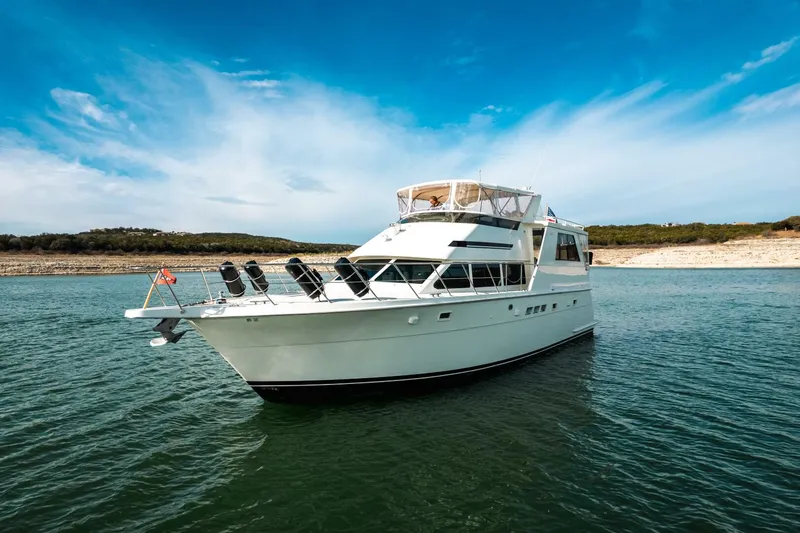 Slide: The Image of 1998 Hatteras 52 Sport Deck Querencia - 4961281