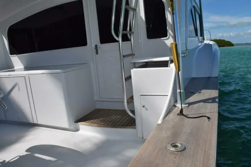 Slide: The Image of Teak Coverboards, Non Skid Cockpit Deck - 4961984