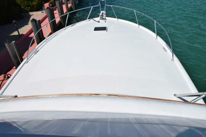 Slide: The Image of Foredeck View From Flybridge - 4962014