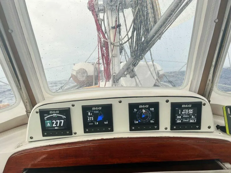 Slide: The Image of Cockpit B & G Display 2023 Hylas 44 Port of Spain, Trinidad - 5452426
