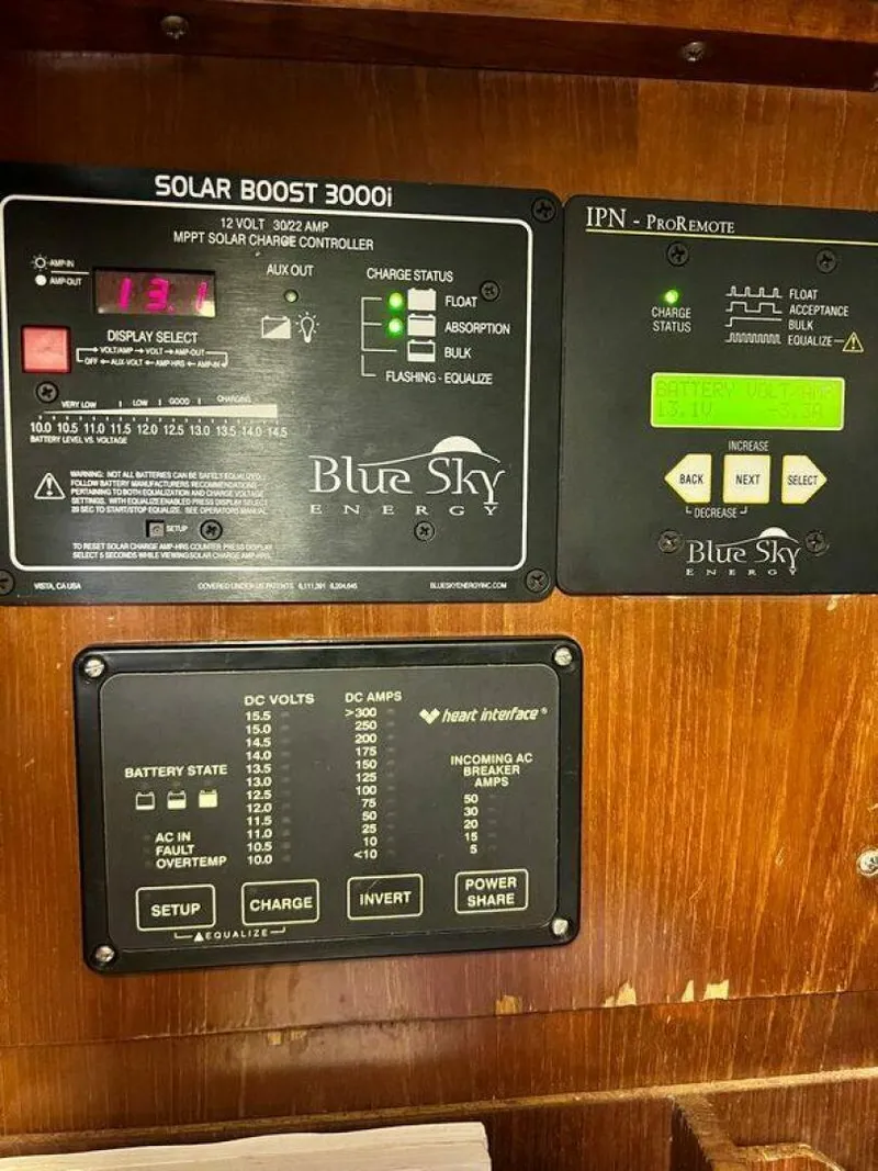 Slide: The Image of Battery Monitor Charge Controller Shore Power Interface  Hylas 44 Port of Spain, Trinidad - 5452429