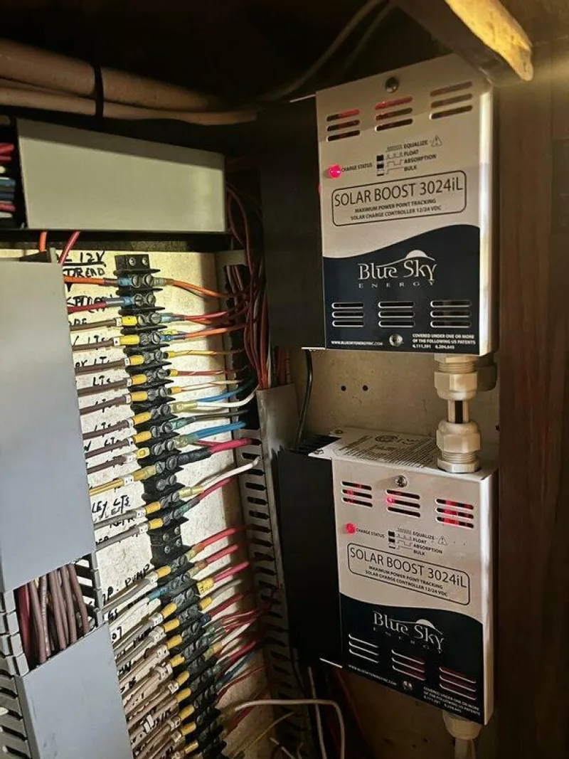 Slide: The Image of Blue Sky Charge Controllers Hylas 44 Port of Spain, Trinidad - 5452430