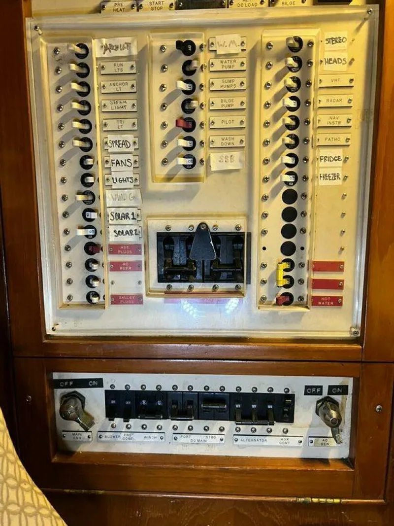 Slide: The Image of Switch Panel Hylas 44 Port of Spain, Trinidad - 5452432