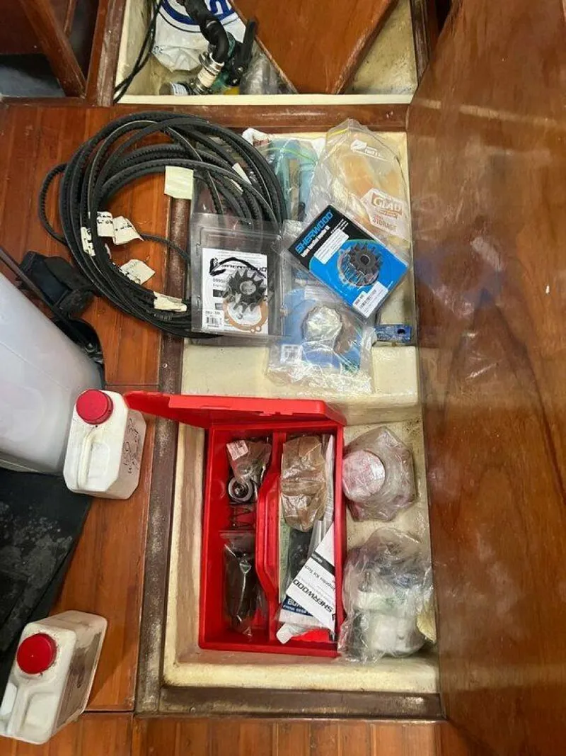 Slide: The Image of Parts Under Floor Storage 2 Hylas 44 Port of Spain, Trinidad - 5452442