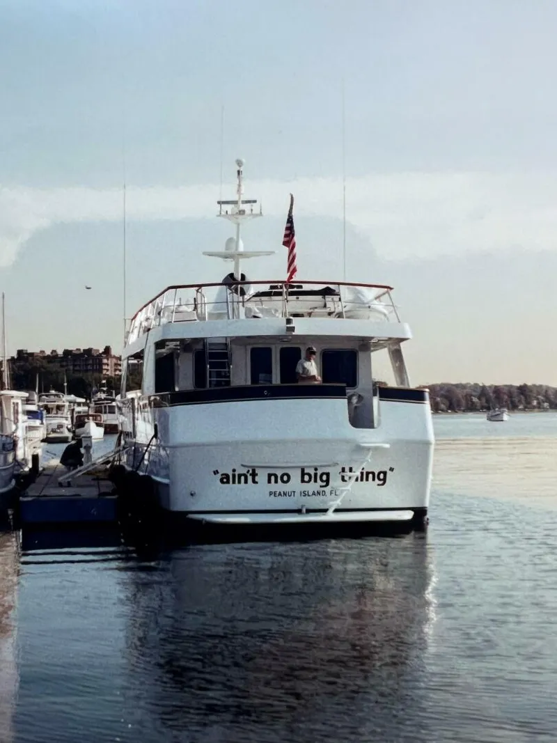 Slide: The Image of Custom Custom Steel Motor Yacht 1988 - 4971719