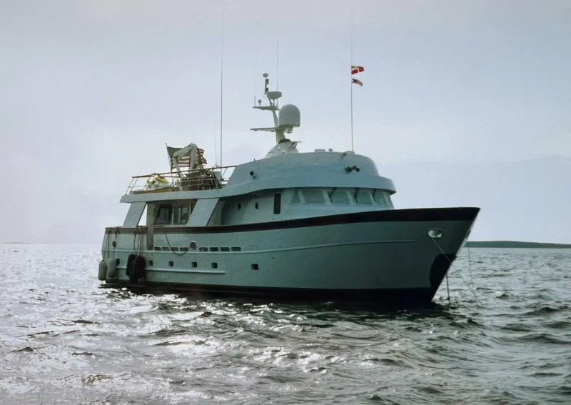 Slide: The Image of Custom Custom Steel Motor Yacht 1988 - 4971720