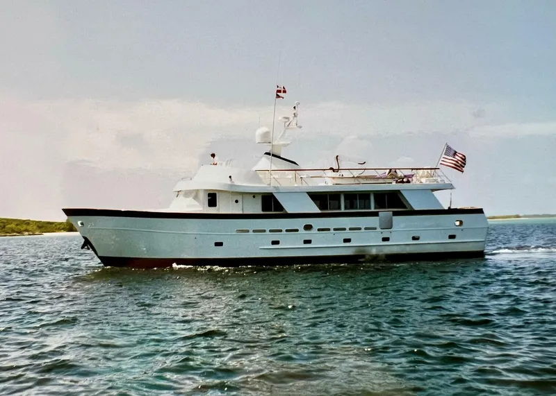 Slide: The Image of Custom Custom Steel Motor Yacht 1988 - 4971721