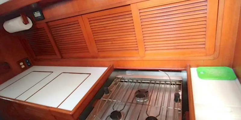 Slide: The Image of Tayana 48 Center Cockpit 1998 - 4972643