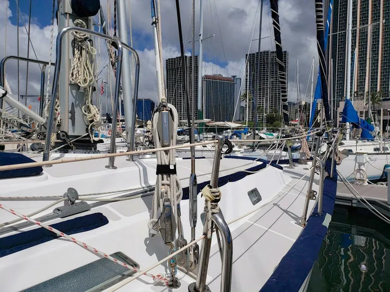 Slide: The Image of Tayana 48 Center Cockpit 1998 - 4972652