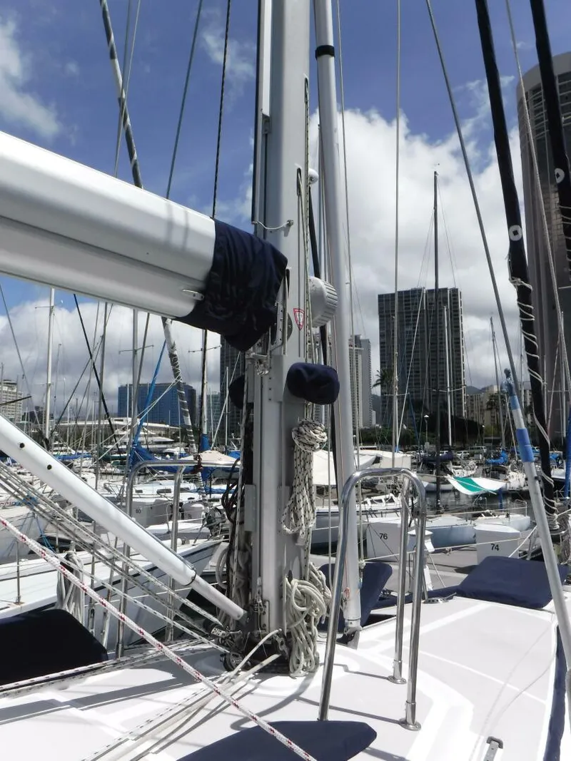 Slide: The Image of Tayana 48 Center Cockpit 1998 - 4972664