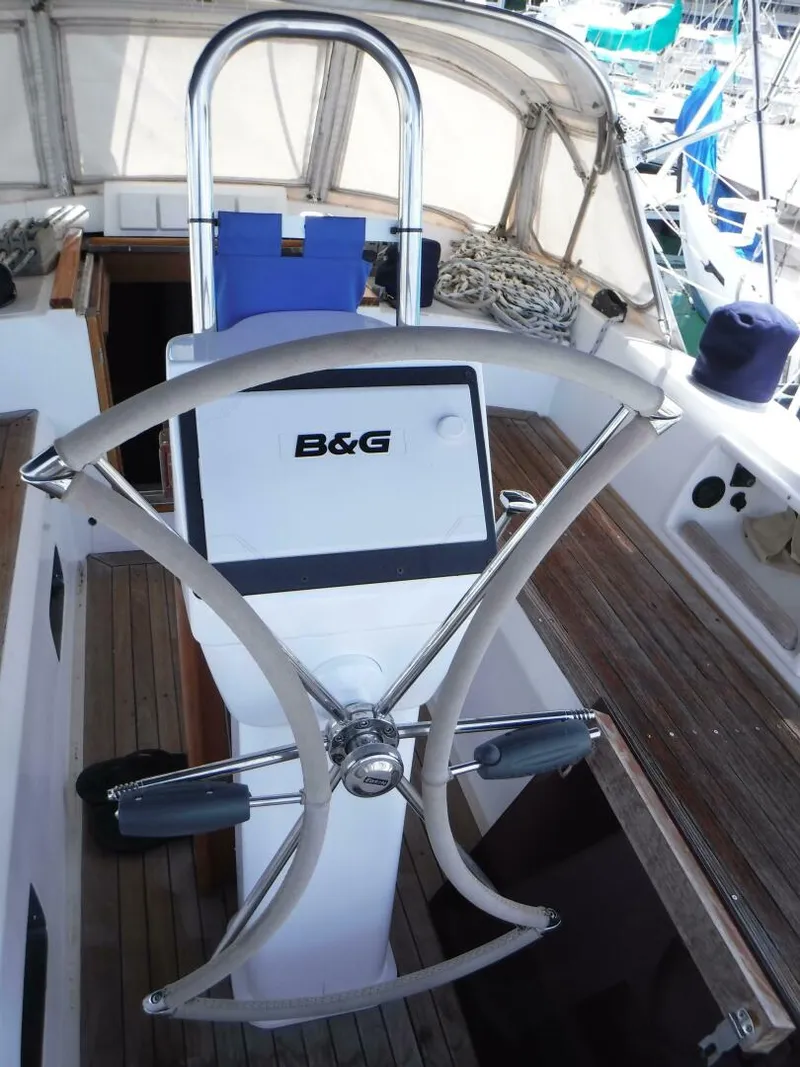 Slide: The Image of Tayana 48 Center Cockpit 1998 - 4972666