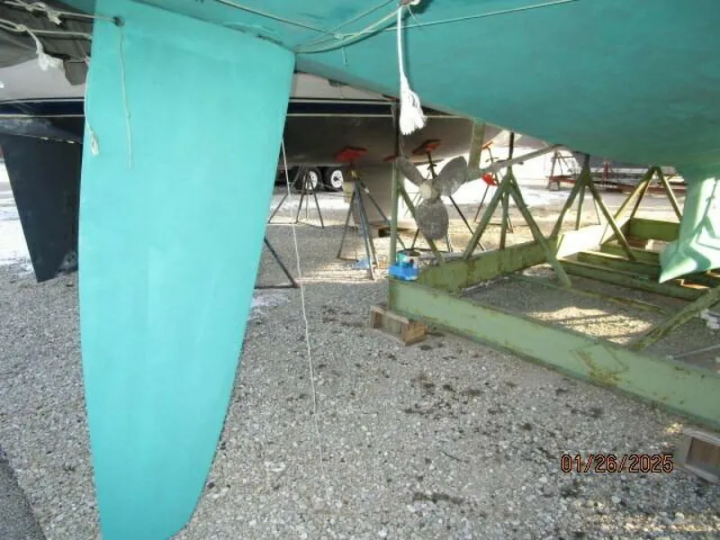 Slide: The Image of 40' Blue Jacket rudder - 4973534