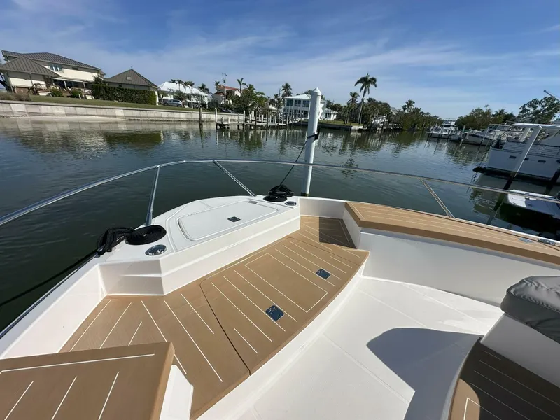 Slide: The Image of  2025 Tiara Yachts 60 EX - Bow Platform - 4985830