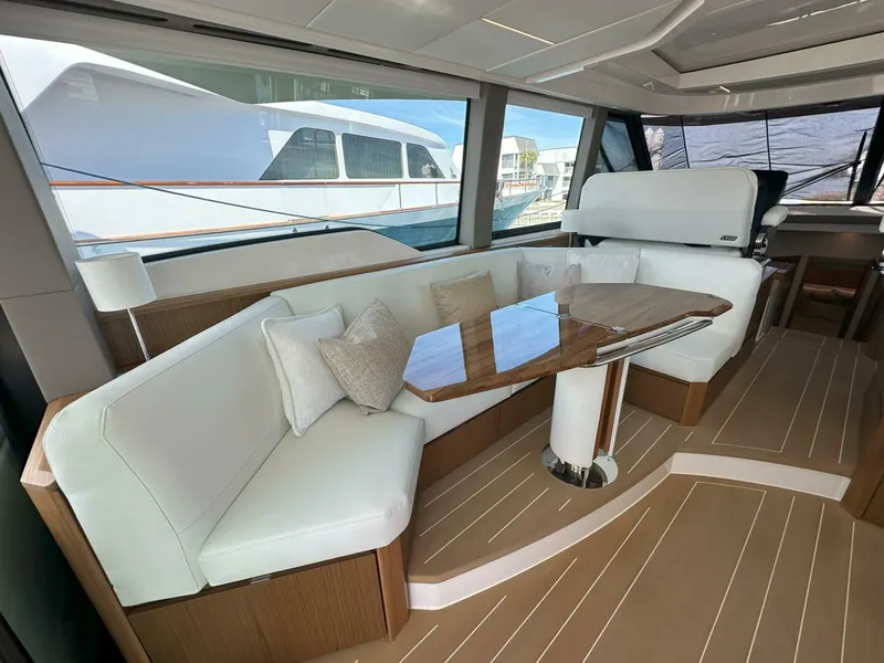Slide: The Image of  2025 Tiara Yachts 60 EX - Dinette - 4986281