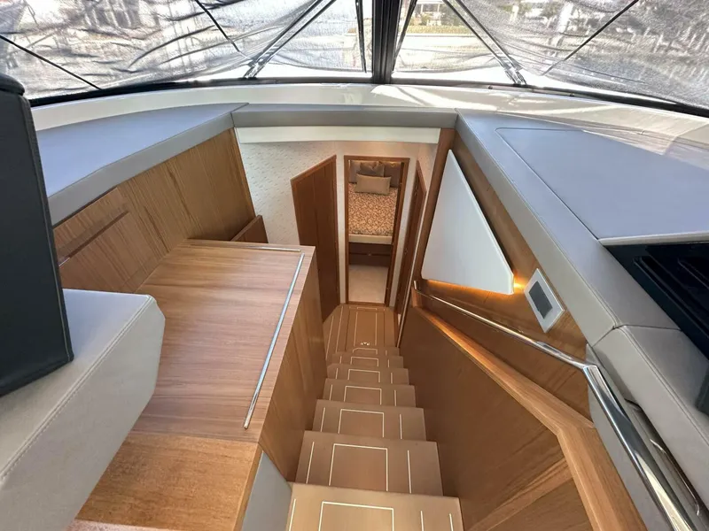 Slide: The Image of  2025 Tiara Yachts 60 EX - Companionway - 4986040