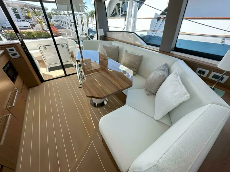 Slide: The Image of 2025 Tiara Yachts 60 EX - Dinette - 6092085