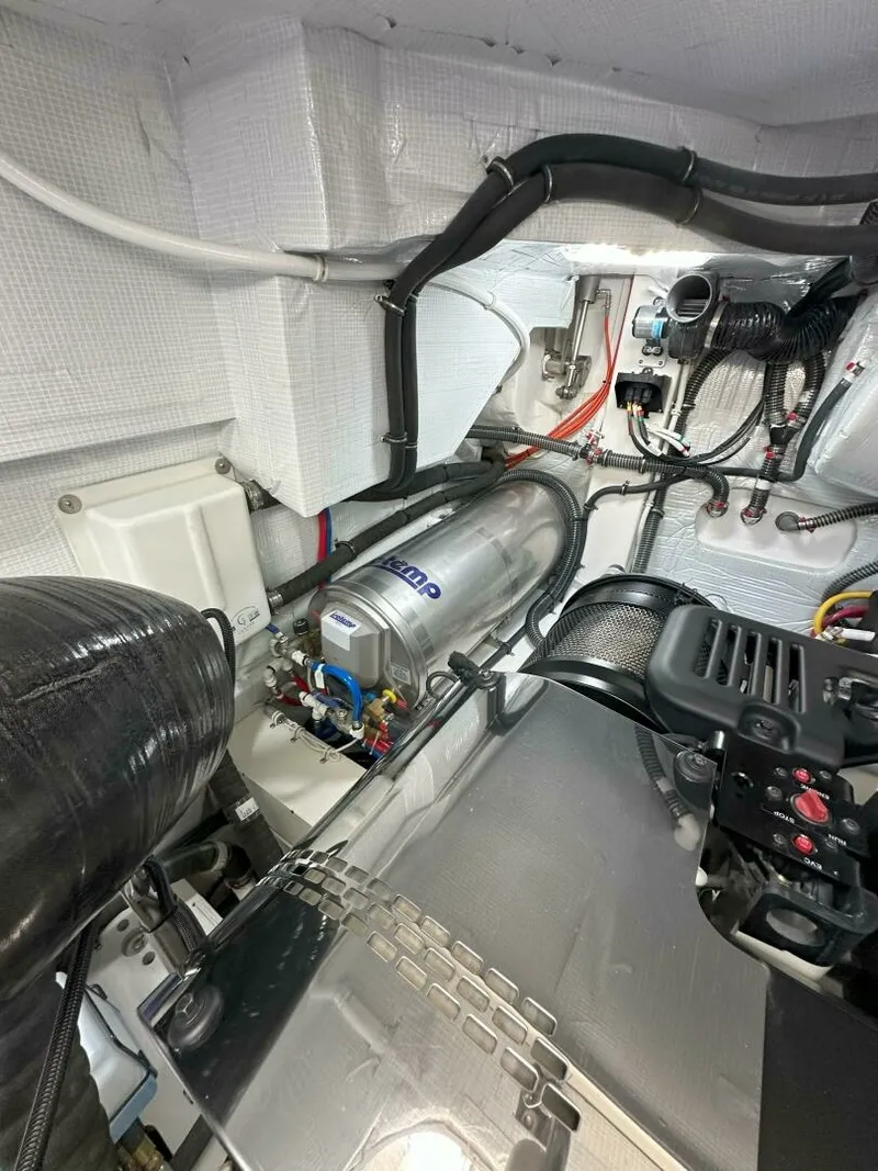 Slide: The Image of 2025 Tiara Yachts 60 EX - Engine Room - 6092101