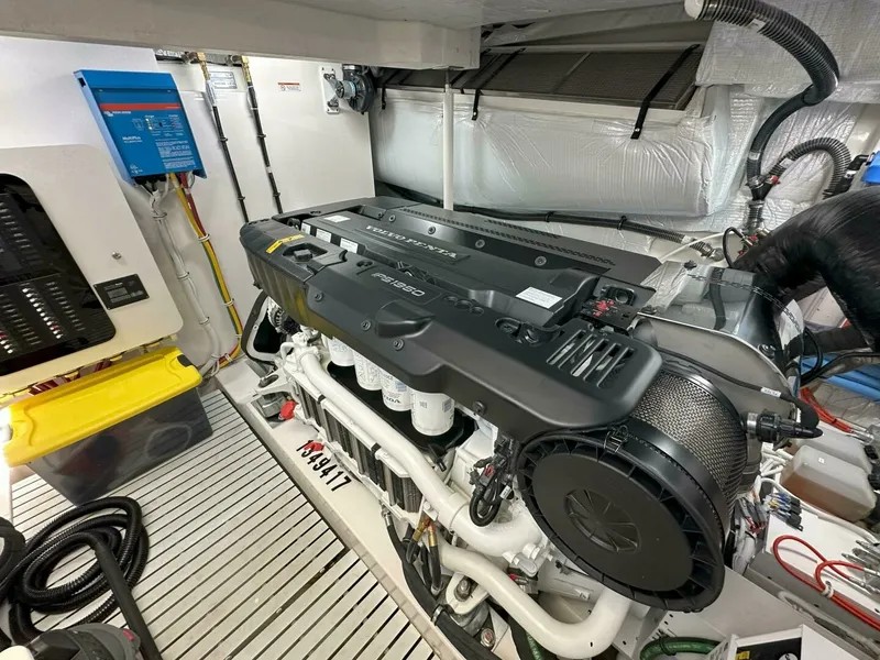 Slide: The Image of 2025 Tiara Yachts 60 EX - Engine Room - 6092103