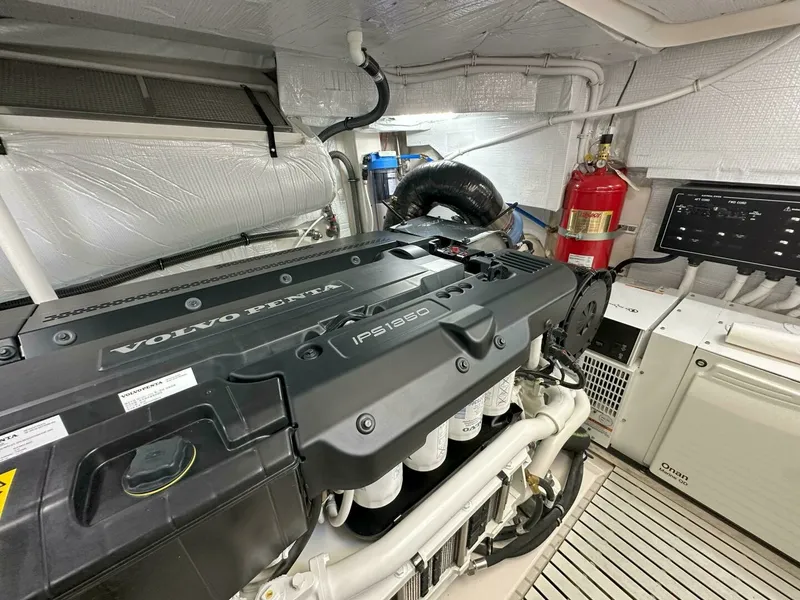 Slide: The Image of 2025 Tiara Yachts 60 EX - Engine Room - 6092105