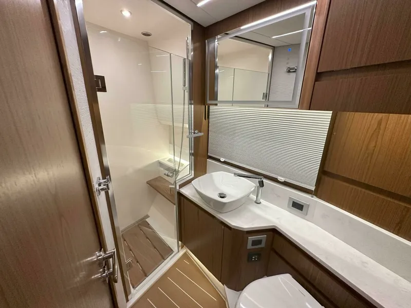 Slide: The Image of  2025 Tiara Yachts 60 EX - SRHead - 6092079