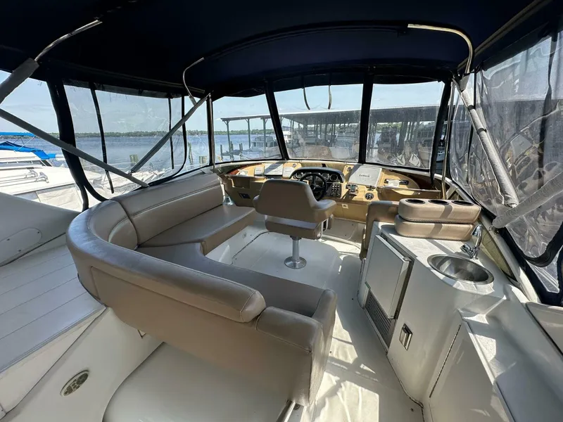 Slide: The Image of Carver 444 Cockpit Motor Yacht 2002 - 5003229