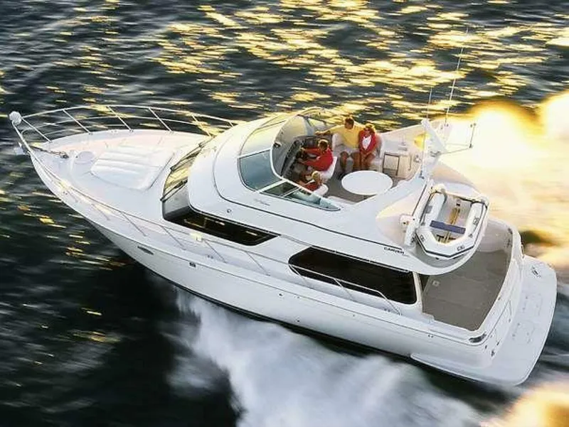 Slide: The Image of Carver 450 Voyager Pilothouse 2000 - 5005389