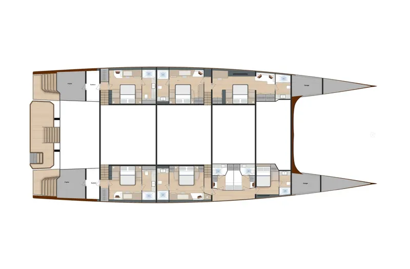 Slide: The Image of MC115 GA Lower Cabin - 5003120
