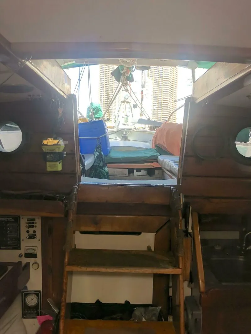 Slide: The Image of Custom Tahiti Rover Steel Auxiliary Cutter 1982 - 5011308