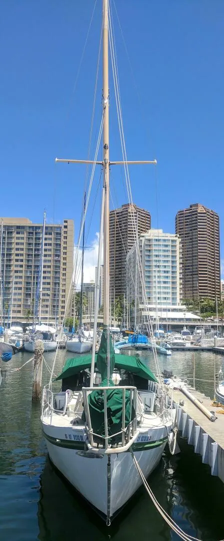 Slide: The Image of Custom Tahiti Rover Steel Auxiliary Cutter 1982 - 5011291