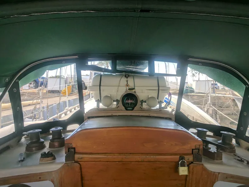 Slide: The Image of Custom Tahiti Rover Steel Auxiliary Cutter 1982 - 5011296