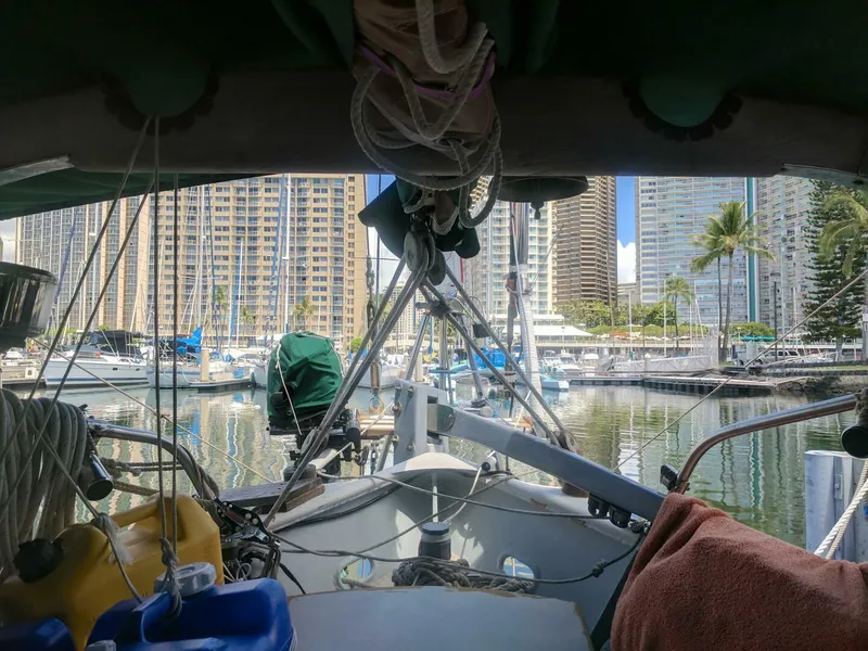 Slide: The Image of Custom Tahiti Rover Steel Auxiliary Cutter 1982 - 5011297