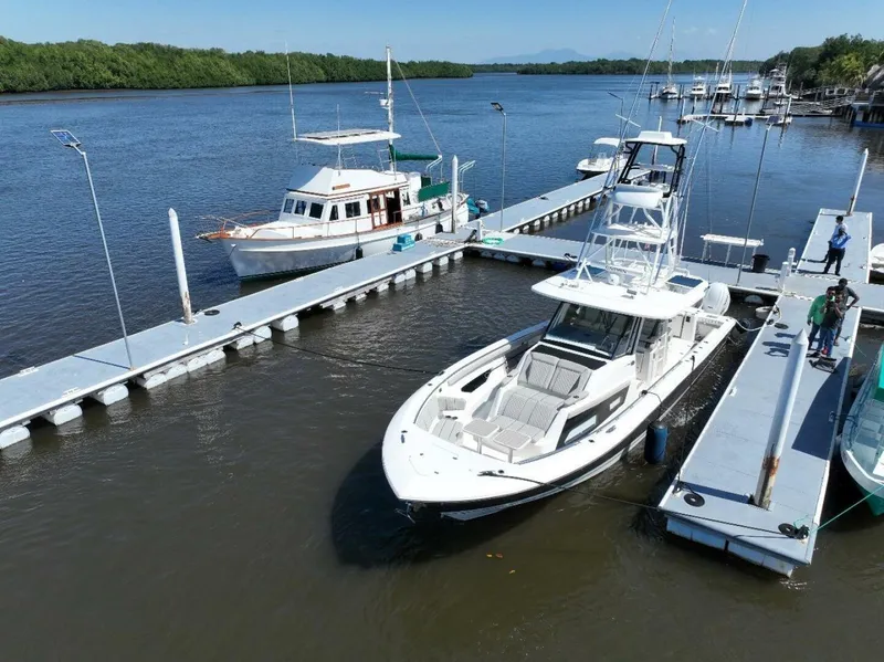 Slide: The Image of Pursuit 42 - Happy Hour - Exterior Profile 2022 Pursuit S428 - Happy Hour  - 5011548