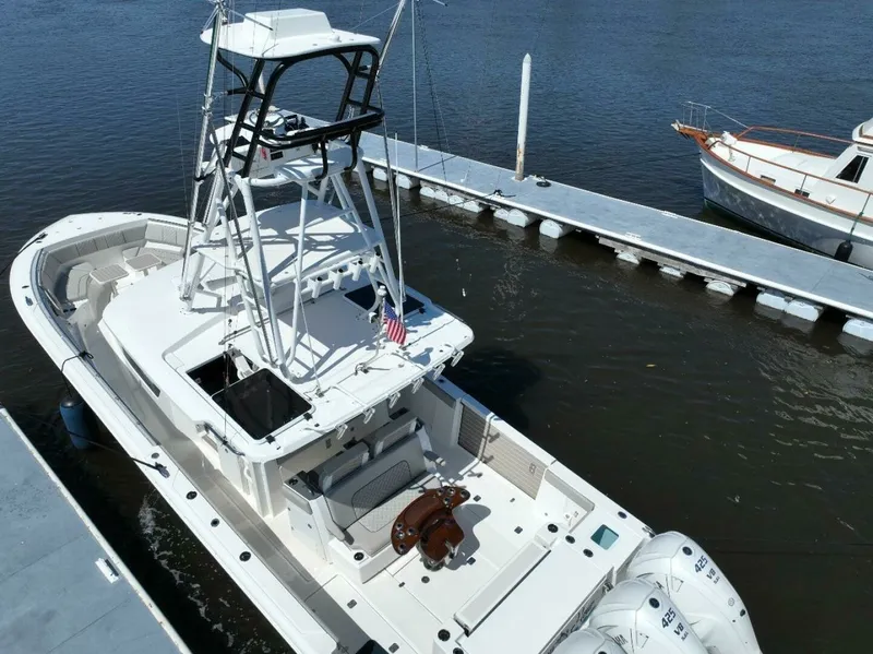 Slide: The Image of Pursuit 42 - Happy Hour - Exterior Profile 2022 Pursuit S428 - Happy Hour - 7653678