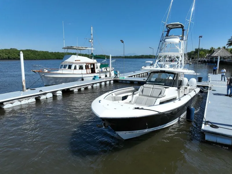 Slide: The Image of Pursuit 42 - Happy Hour - Exterior Profile 2022 Pursuit S428 - Happy Hour  - 5011544