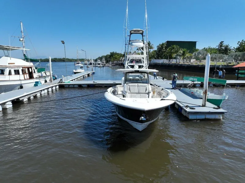 Slide: The Image of Pursuit 42 - Happy Hour - Exterior Profile 2022 Pursuit S428 - Happy Hour  - 5011547