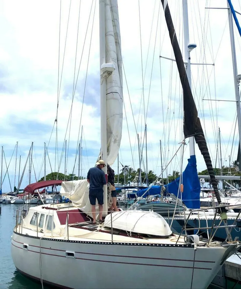 Slide: The Image of US Yachts Pilothouse 416 1982 - 5013350